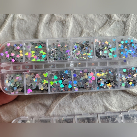 Assorted Nail Decals/Rhinestones/Decor/Glitter - Picture 5 of 5